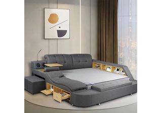 Letto Multifunzionale Letti Matrimoniali Moderni 180X200Cm Letti Camera Da Letto