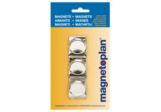 Magnetoplan Magnetclip, 35 Mm, Silber