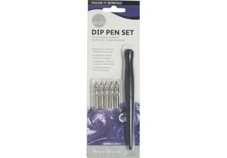 Daler Rowney Simply Calligraphy Set Nero 5 Pezzi
