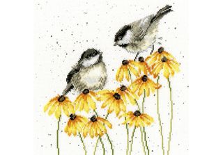 Set Per Punto Croce Bothy Threads "Chitter Chatter"", 26X26Cm, XHD77, Schema Co…