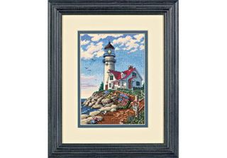 Dimensioni Set Punto Croce "Gold Collection Petites Leuchtfeuer Rocky Point"", …