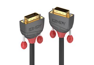 Lindy 1M DVI-D Dual Link Cable, Anthra Line
