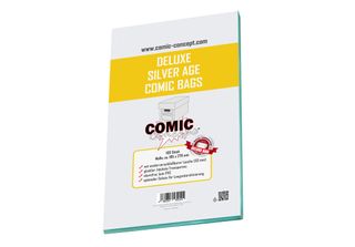 Comic Concept Deluxe Comic Bags Argento (100 Ct.)