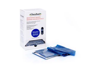 Dispenser Thera-Band Con 30 Bande, Extra Forte, Blu, Banda Di Resistenza