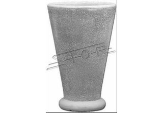 Design Fiore Vaso Top Vasca Vaso Vaso Figura Viso Scultura S104024