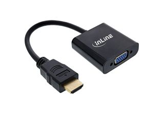 Inline® 65003B Cavo Convertitore Inline® Da Hdmi A Vga, Con Audio
