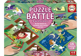 Puzzle - Educa - Battle Jr Contes - 16 Puzzles