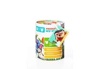 Puzzle Puzzlika - Animali Da Contare - 10X 2 Pezzi