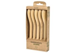 Pandoo POBCS005 5 Pandoo Mehrweg-LöFfel Holz