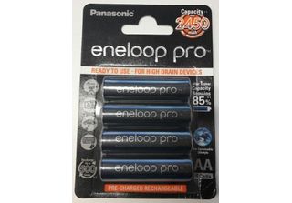 Eneloop BK-3HCDE/4BE Eneloop Panasonic Pro Batteria Ricaricabile BK-3HCDE/4BE A…