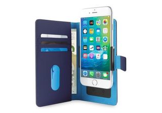 Portafoglio Slide Universal Slim 360°Cases Blu L