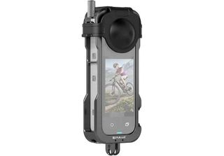 Puluz Metal Protective Cage With Lens Cover Puluz For Insta360 X4