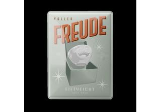 Fiftyeight Products T040302 Fiftyeight Blechschild Freude
