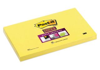 Post-It® 7100103158 Post-It® Super Sticky Haftnotizen Extrastark 655-S Gelb 12 …