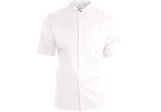 Le Chef Unisex Thermocool Chefs Prep Jacket PC2704 (S) (Bianco/Nero)