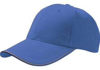 Atlantis Reflect 6 Panel Reflective Baseball Cap AB209 (Taglia Unica) (Royal Bl…