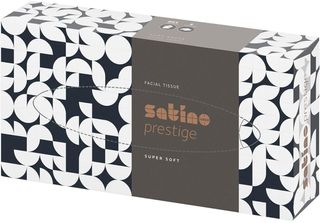 Wepa 206450 Satino By Wepa KosmetiktüCher Prestige, 2-Lagig, Hochweiß