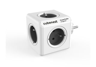 Cubenest Powercube Original, 5X Cassetti, Bianco/Grigio