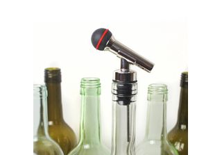 Winkee Rocks - Tappo Per Bottiglia E Versatore Per Microfono