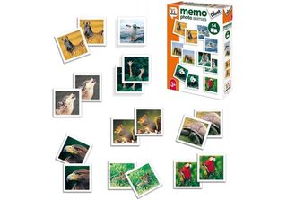 Diset- Memoria Animali Foto + 3 Anni Giocattolo Educativo Memo Foto Animali (68…