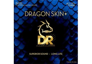 Dr Strings Dragon Skin+ Coated Nickel 5-String Light 40-120 Struny Pro 5-Strunn…