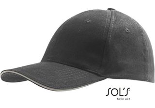 Sols 88100 | Six Panel Cap Buffalo / Berretto / Beanie / Cappello - Colore: Dar…