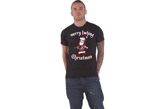 Motorhead - Maglietta "Merry Effing Christmas"" Per Uomo/Donna Unisex RO4347 (M…