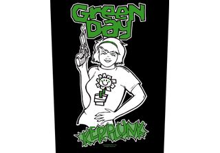 Green Day - Toppa "Kerplunk"" RO4628 (Taglia Unica) (Nero/Bianco/Verde)"