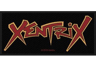 Xentrix - Logo - Toppa - Poliestere RO6507 (Taglia Unica) (Nero/Rosso)