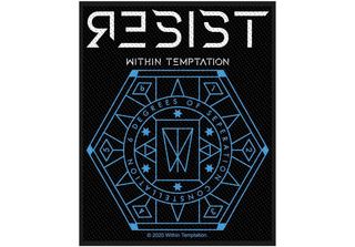 Within Temptation - Esagono - Toppa "Resist"", Tessuto RO7601 (Taglia Unica) (N…