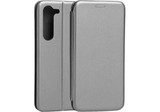 Beline Case Book Magnetic Sam S23+ S916 Acciaio/Acciaio Copertura Protettiva