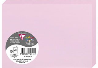 Pollen By Clairefontaine 12590C Pollen By Clairefontaine Doppelkarte C6, Oro