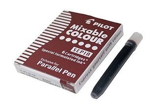 Pilot Tintenpatronen Fr Fllhalter Parallel Pen, Sepia
