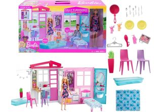 Casa Delle Bambole Barbie Con Accessori E Bambola GWY84