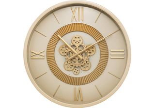 Atmosphera Createur D'interieur - Orologio Meccanico Guiliana In Metallo Beige …