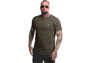 Maglietta Yakuza Herren Plain Regular Basic, Grape Leaf, 4XL
