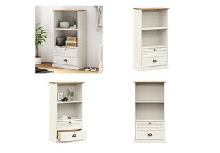 Vidaxl Libreria Vigo 60X35X114,5 Cm Pino Massiccio - Libreria - Librerie - Libr…