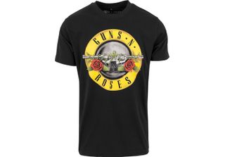 Maglietta Merchcode Guns N' Roses Logo Tee Nero-Xs
