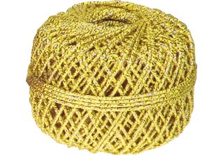 Clairefontaine 601475C Clairefontaine Zierkordel "Cordelette"", Gold"