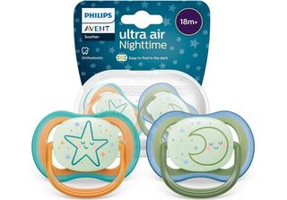 Succhietto Philips Avent SCF376/23 Ultra Air Night 18M In Silicone Senza Bpa