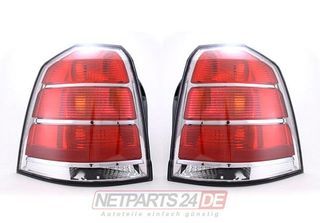 Johns, Fanale Posteriore Combinato Adatto Per Opel Zafira B Set Di Fanali Poste…