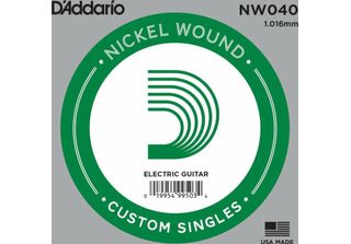 D'addario NW040 Corda Singola Per Chitarra