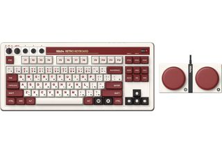 Tastiera Meccanica Retrò 8Bitdo (Edizione Fami) + Doppi Super Pulsanti - Regno …