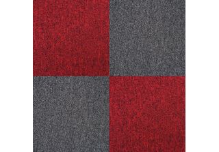Monstershop 40 Pezzi Di Quadrotte Di Moquette Tappeto 50 X 50 Cm Per 10 M² In