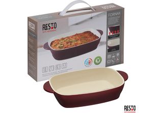 Resto Kitchenware 96111 Piastra Da Forno 1 L Rettangolare In Ceramica Casseruol…