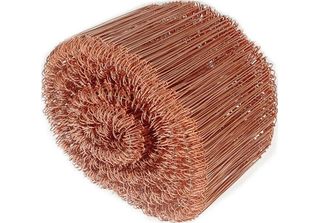 Filo Per Cemento Armato Ø 1 Mm Lunghezza 100 Mm Singolo - Ramato