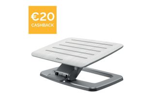 Fellowes 8055801 Fellowes Hana Poggiapiedi Bianco