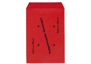 Mayer-Network 30019176 Tasche Per Francobolli B4 , 100 G/M², Rosso , 250 Pezzi