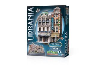 Wrebbit 3D Puzzle Urbania: Cinema 300 Pezzi