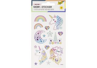 Folia 18301 Folia Shiny-Sticker Unicorn